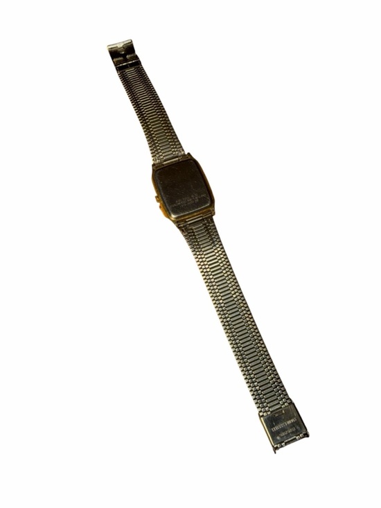 Vintage Lorus Gold Tone Quartz Watch | Rectangular Face